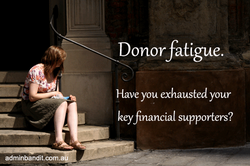 Donor fatigue