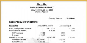 balance sheet